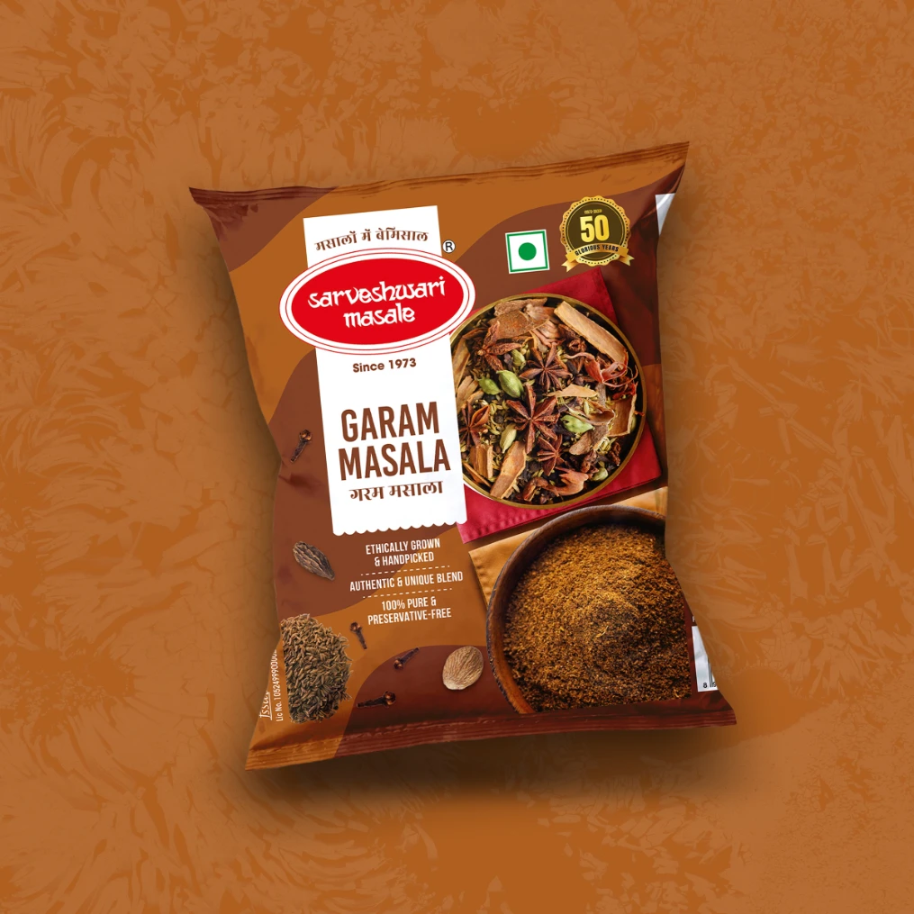 GARAM MASALA 50 GM (PACK OF 2 = 100 GM)